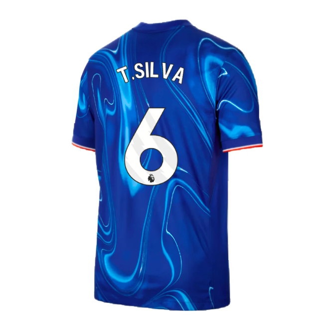 2024-2025 Chelsea Home Shirt (T.Silva 6) — Shop Online