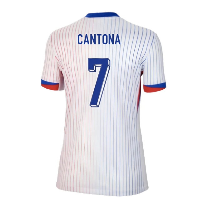 2024-2025 France Away Shirt (Womens) (Cantona 7) — Shop Online
