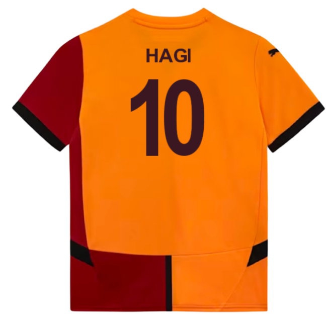 2024-2025 Galatasaray Home Shirt (Kids) (Hagi 10) — Shop Online