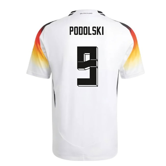 2024-2025 Germany Player Version Home Shirt (Podolski 9) — Shop Now