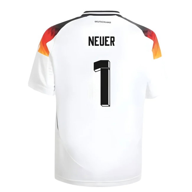 2024-2025 Germany Home Shirt (Kids) (Neuer 1) — Buy Online
