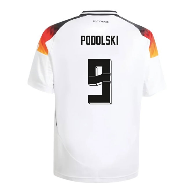 2024-2025 Germany Home Shirt (Kids) (Podolski 9) — Buy Now