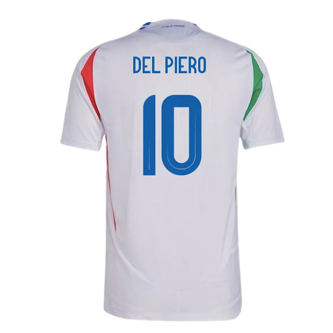 2024-2025 Italy Player Version Away Shirt (DEL PIERO 10) — Buy Now