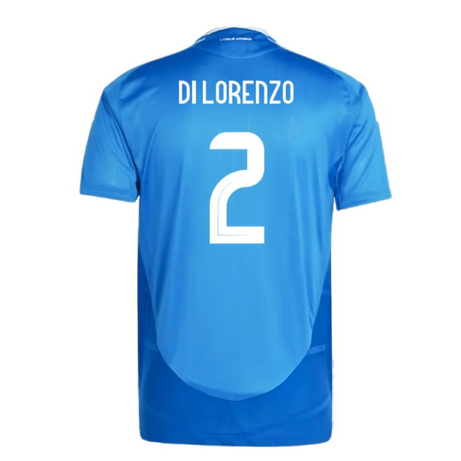 2024-2025 Italy Player Version Home Shirt (DI LORENZO 2) — Shop Now