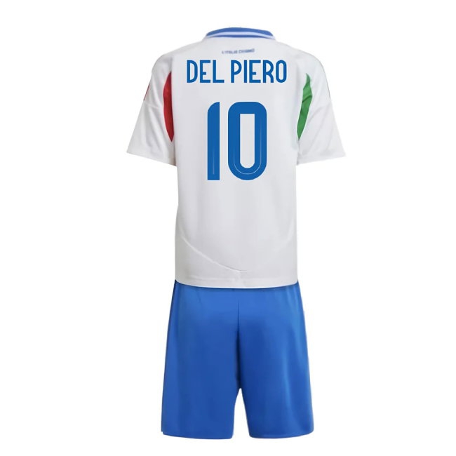 2024-2025 Italy Away Mini Kit (DEL PIERO 10) — Buy Now