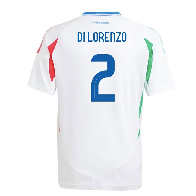 2024-2025 Italy Away Shirt (Kids) (DI LORENZO 2) — Shop Online
