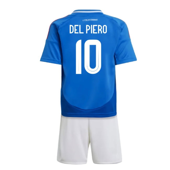 2024-2025 Italy Home Mini Kit (DEL PIERO 10) — Buy Online