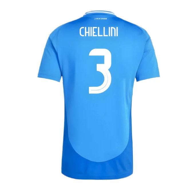 2024-2025 Italy Home Shirt (CHIELLINI 3) — Shop Now