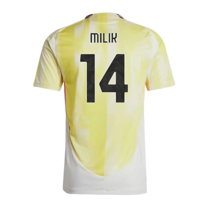 2024-2025 Juventus Player Version Away Shirt (Milik 14) — Shop Now
