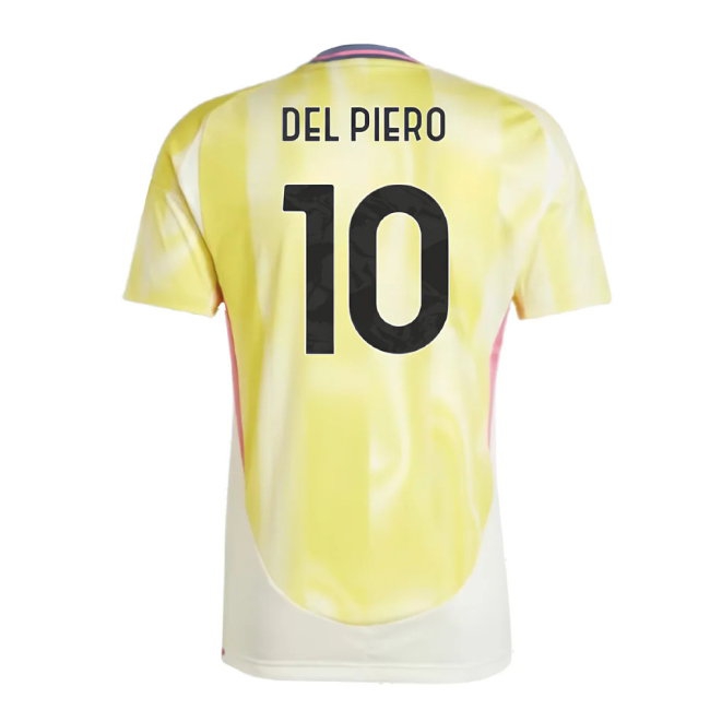 2024-2025 Juventus Away Shirt (Del Piero 10) — Shop Online