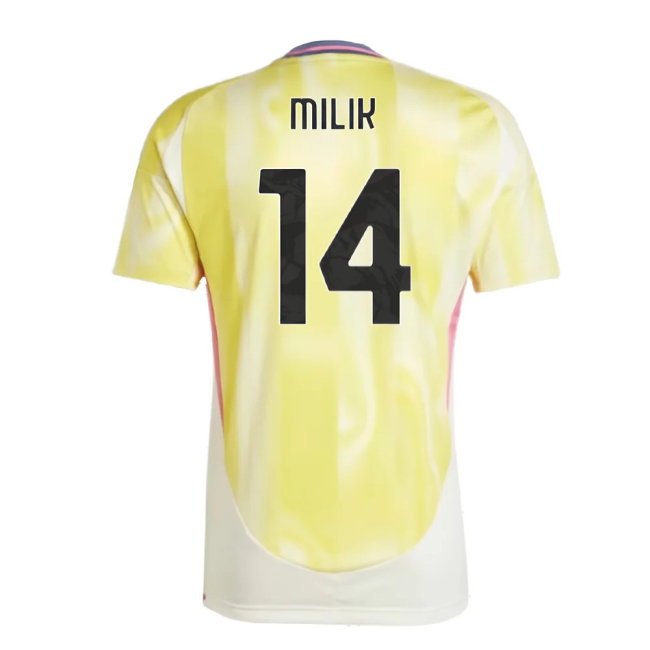 2024-2025 Juventus Away Shirt (Milik 14) — Shop Now