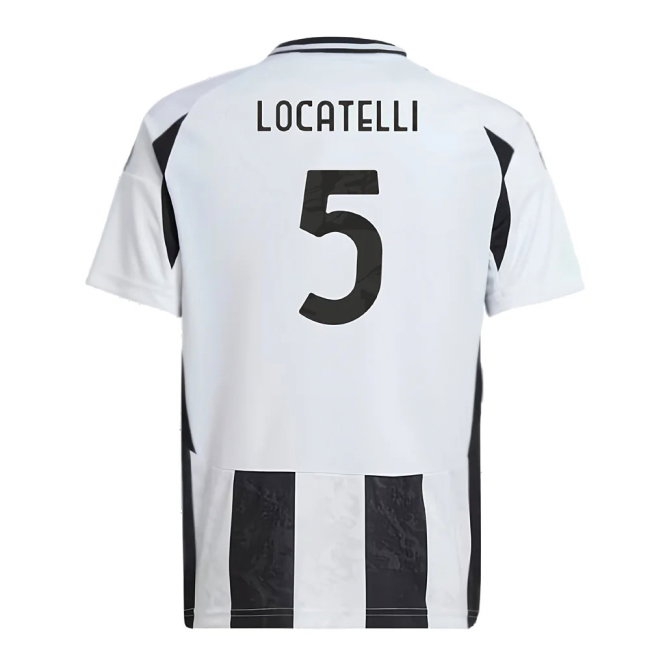 2024-2025 Juventus Home Shirt (Kids) (Locatelli 5) — Buy Online