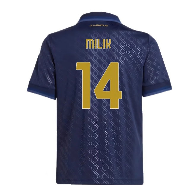 2024-2025 Juventus Third Shirt (Kids) (Milik 14) — Shop Online