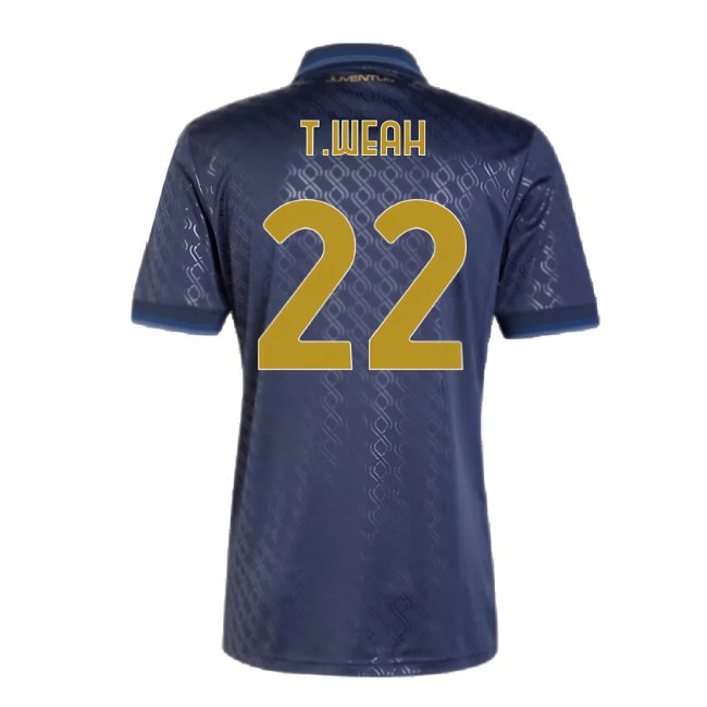 2024-2025 Juventus Third Shirt (T.Weah 22) — Shop Online