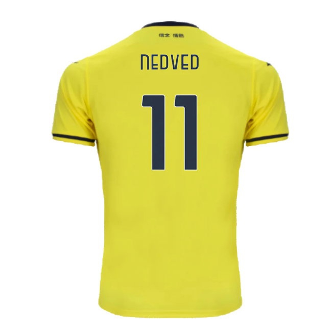 2024-2025 Lazio Away Shirt (Kids) (Nedved 11) — Shop Online