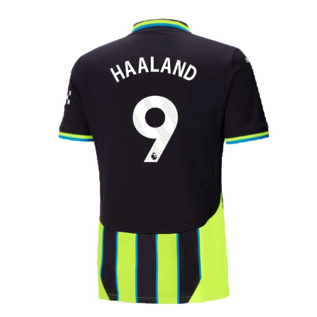 2024-2025 Man City Away Shirt (Haaland 9) — Buy Now