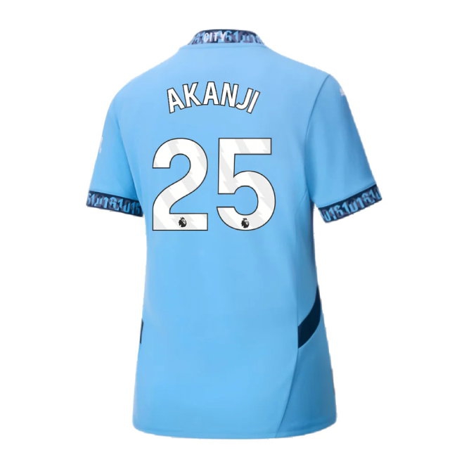 2024-2025 Man City Home Shirt (Womens) (Akanji 25) — Shop Now