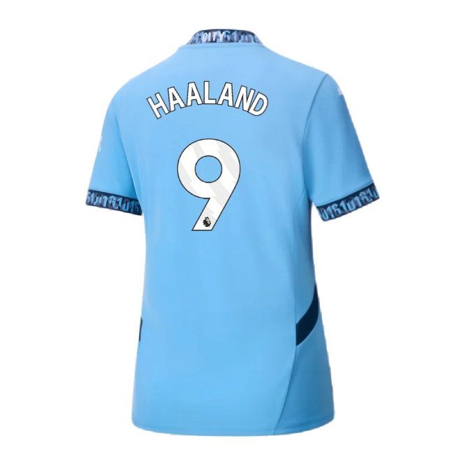 2024-2025 Man City Home Shirt (Womens) (Haaland 9) — Buy Online