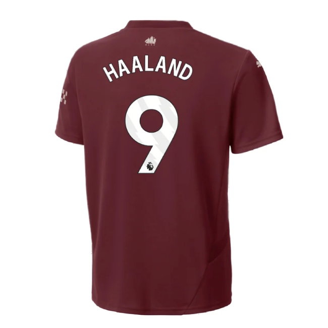 2024-2025 Man City Third Mini Kit (Haaland 9) — Shop Now