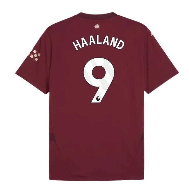 2024-2025 Man City Third Shirt (Haaland 9) — Shop Now
