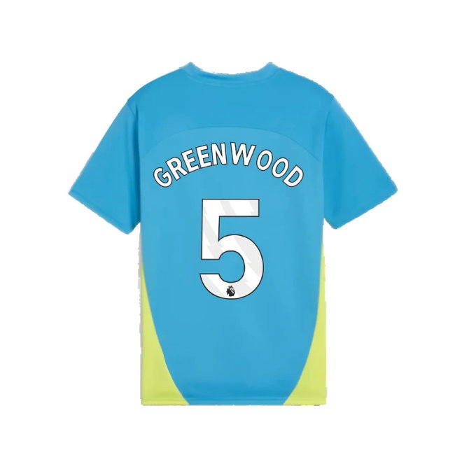 2024-2025 Man City Training Shirt (Magic Blue) - Kids (Greenwood 5) — Shop Online
