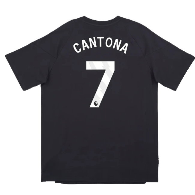2024-2025 Man Utd EU Training Tee (Carbon) (Cantona 7) — Shop Now