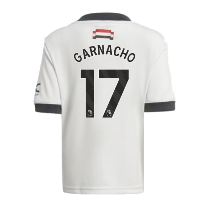 2024-2025 Man Utd Third Mini Kit (Garnacho 17) — Buy Online