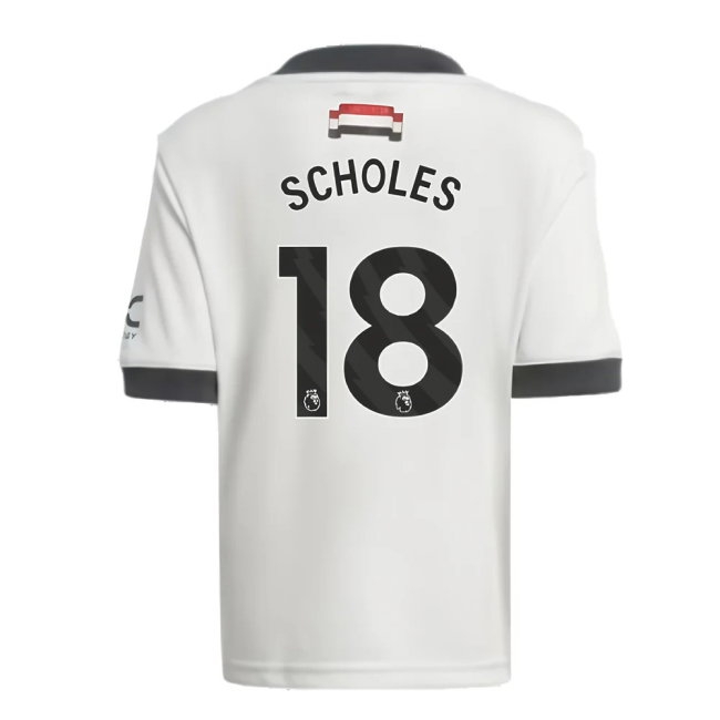 2024-2025 Man Utd Third Mini Kit (Scholes 18) — Buy Online