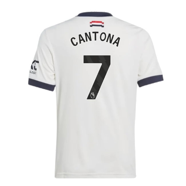 2024-2025 Man Utd Third Shirt (Kids) (Cantona 7) — Shop Online