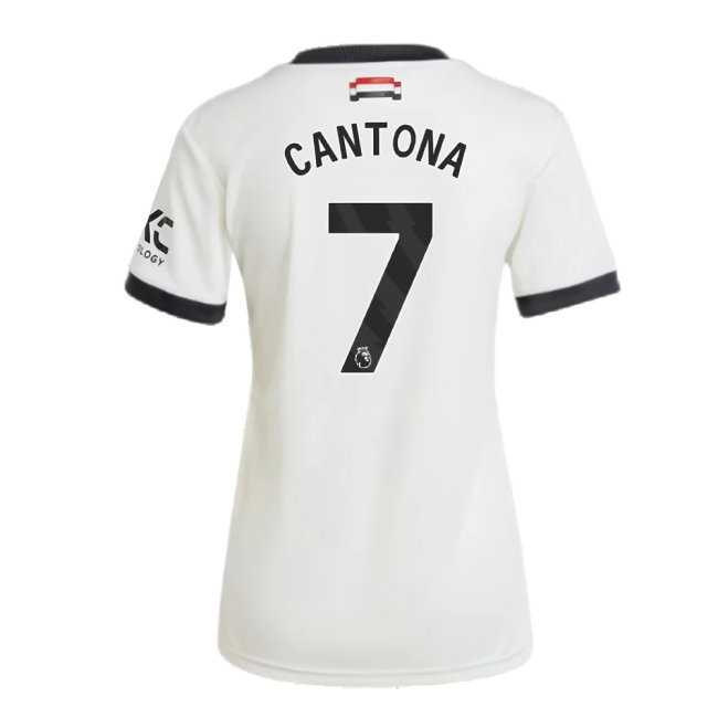 2024-2025 Man Utd Third Shirt (Womens) (Cantona 7) — Shop Now