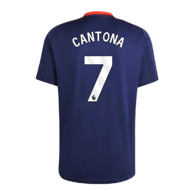 2024-2025 Man Utd Training Jersey (Night Indigo) (Cantona 7) — Shop Online