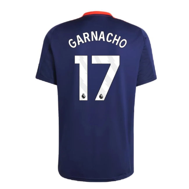 2024-2025 Man Utd Training Jersey (Night Indigo) (Garnacho 17) — Shop Now