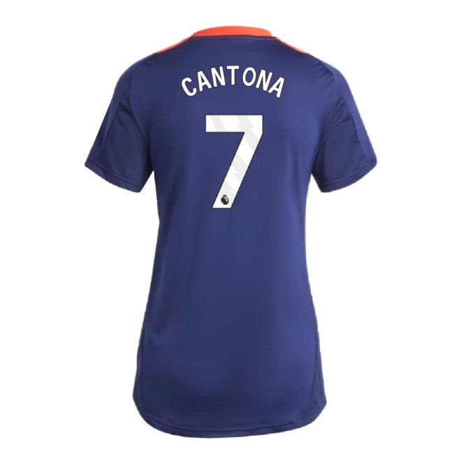 2024-2025 Man Utd Training Jersey (Night Indigo) - Womens (Cantona 7) — Buy Online