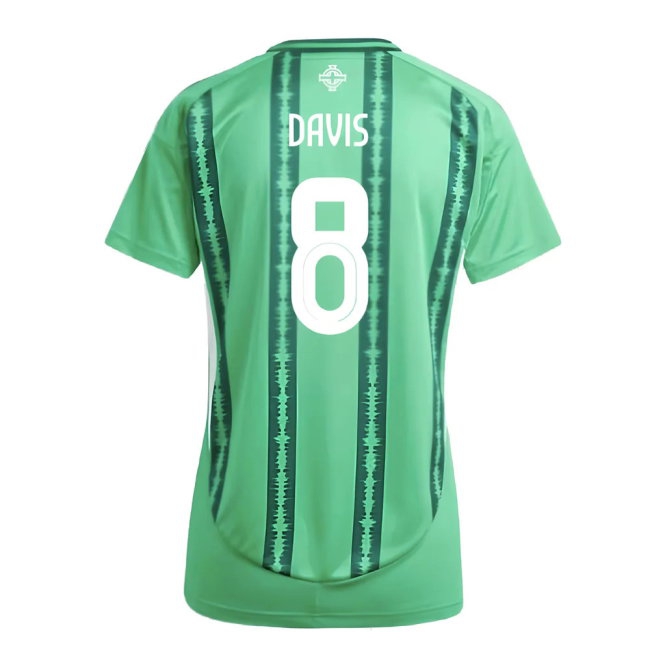 2024-2025 Northern Ireland Home Shirt - Womens (Davis 8) — Shop Online