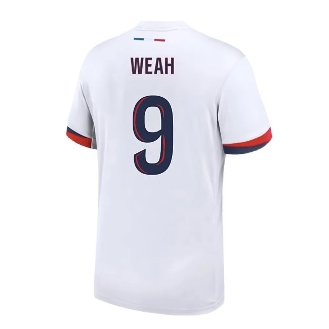2024-2025 PSG Away Shirt (Weah 9) — Buy Now