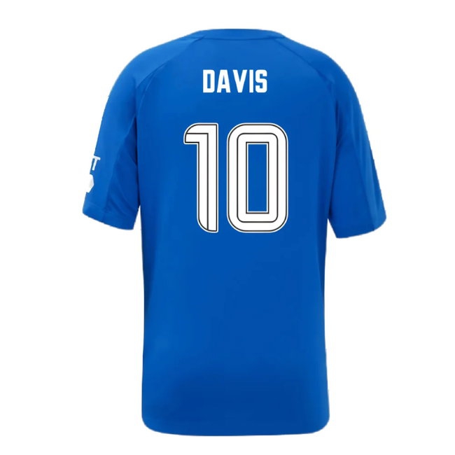 2024-2025 Rangers Home Shirt (Kids) (Davis 10) — Buy Online