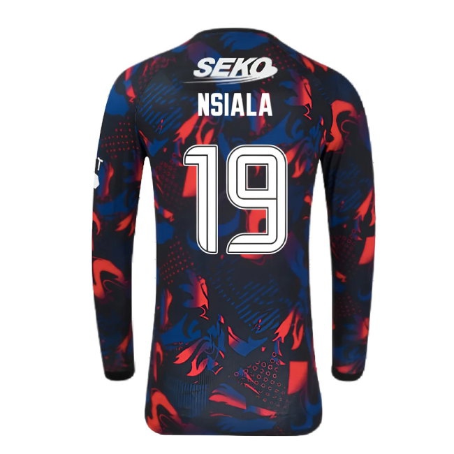 2024-2025 Rangers Long Sleeve Third Shirt (Nsiala 19)