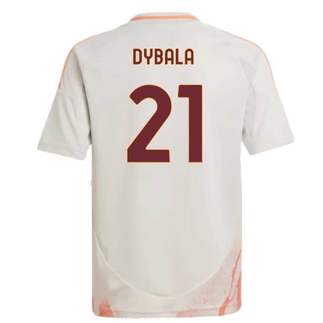 2024-2025 Roma Away Shirt (Kids) (Dybala 21) — Buy Online