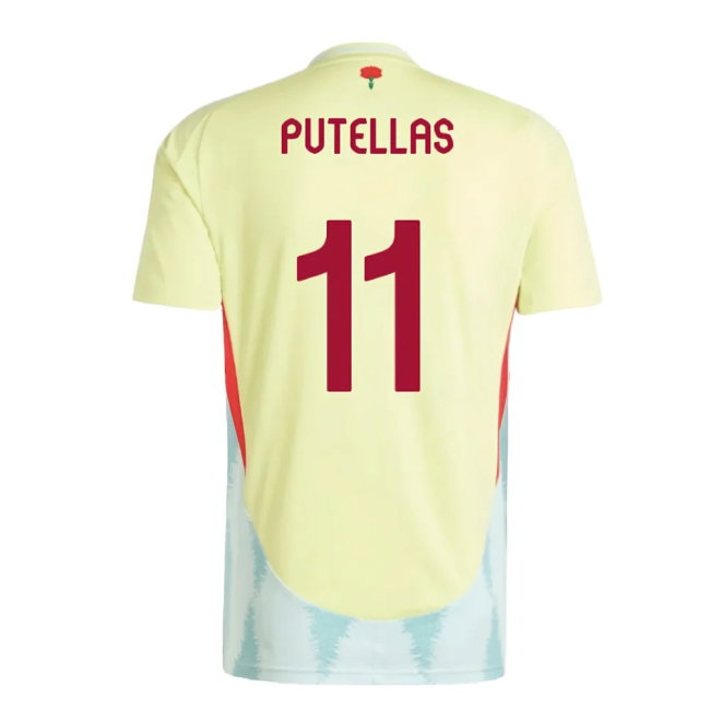 2024-2025 Spain Away Shirt (Putellas 11) — Shop Online