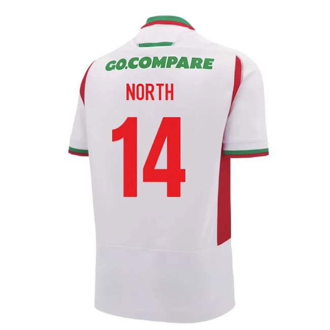 2024-2025 Wales Away Replica Rugby Shirt (Kids) (North 14) — Buy Now