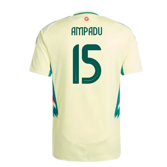 2024-2025 Wales Away Shirt (Ampadu 15) — Shop Online