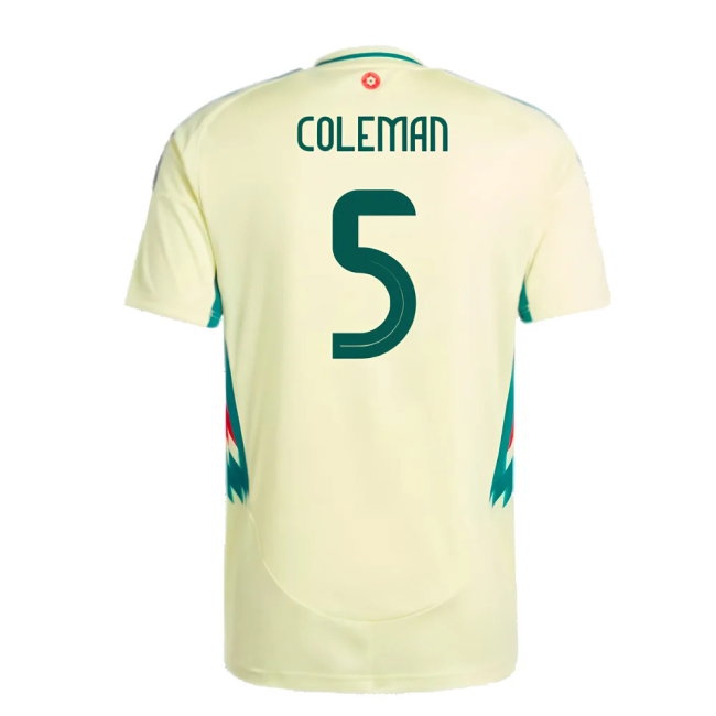 2024-2025 Wales Away Shirt (Coleman 5) — Buy Now