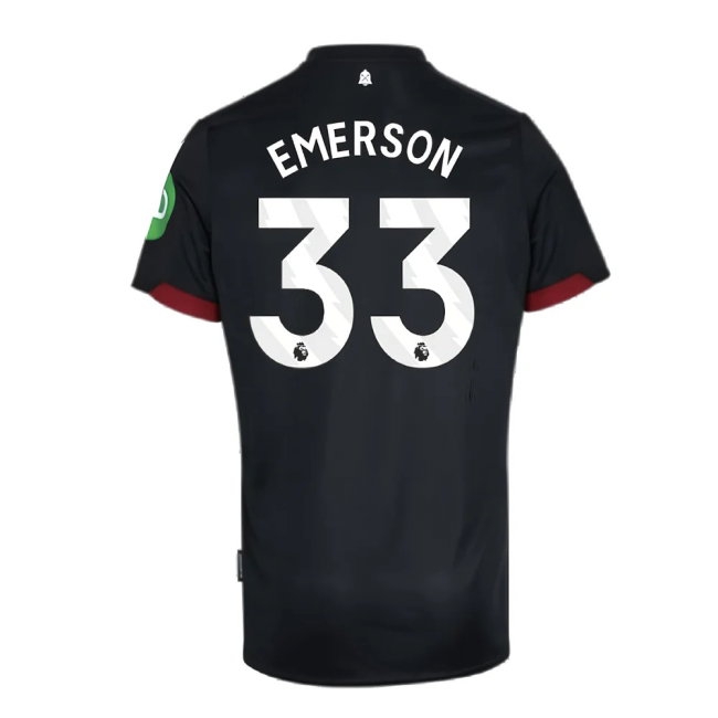 2024-2025 West Ham Away Shirt (Emerson 33) — Shop Now