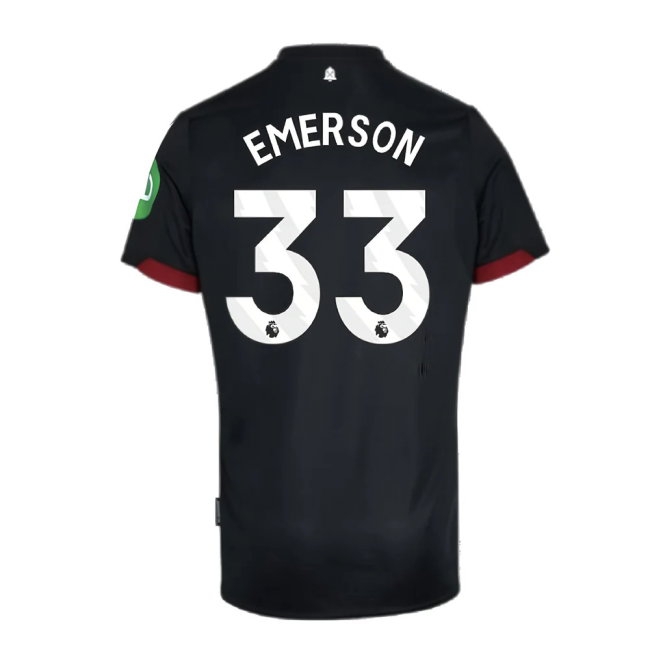 2024-2025 West Ham Away Shirt (Kids) (Emerson 33) — Buy Now