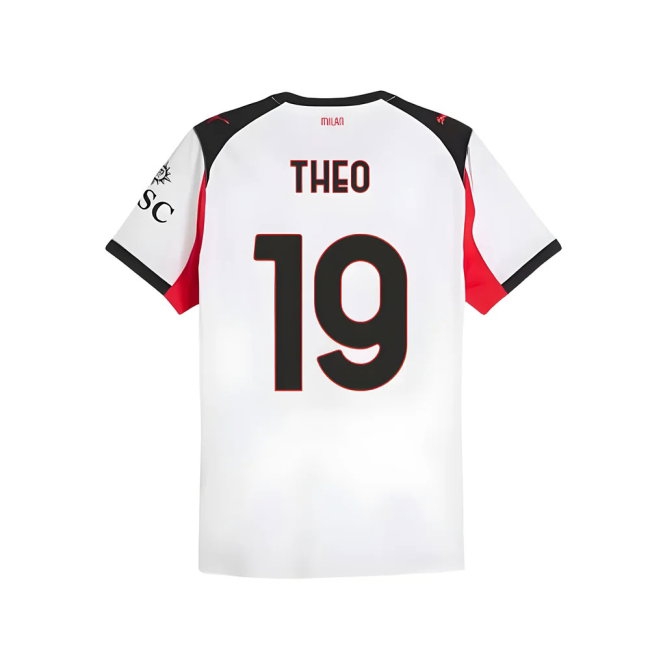 2025-2026 AC Milan Player Version Away Shirt (Theo 19) — Shop Now