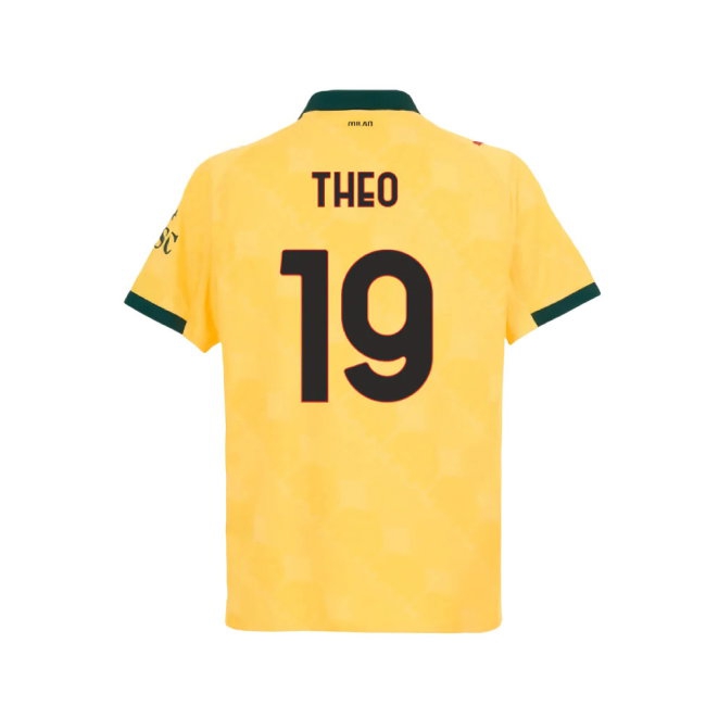 2025-2026 AC Milan Player Version Third Shirt (Theo 19) — Shop Now