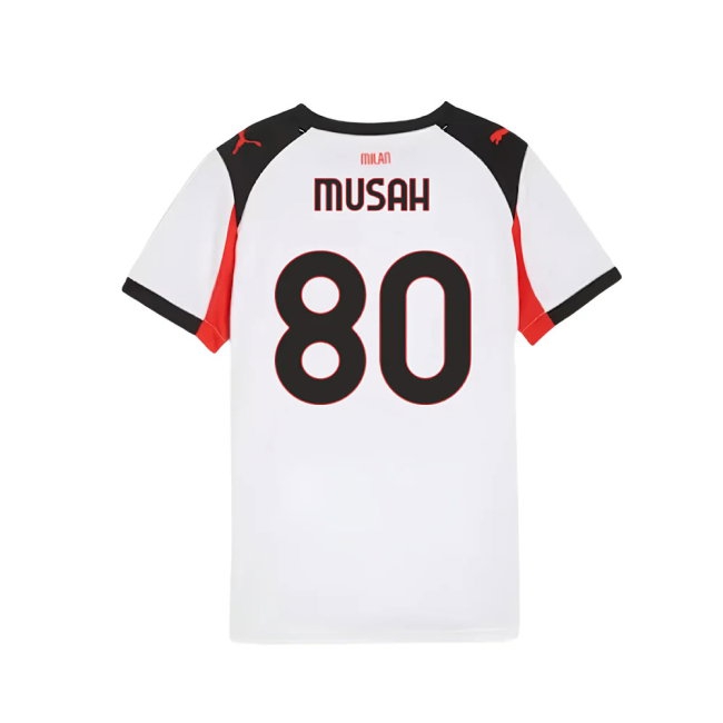 2025-2026 AC Milan Away Shirt (Kids) (Musah 80)