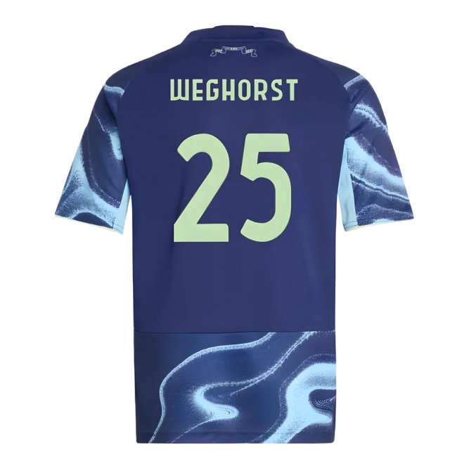 2025-2026 Ajax Away Shirt (Kids) (Weghorst 25)