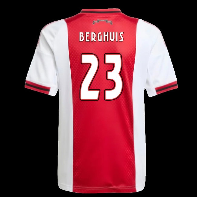 2025-2026 Ajax Home Shirt (Kids) (Berghuis 23) — Shop Online