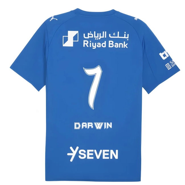 2025-2026 Al Hilal Home Shirt (Darwin 7)